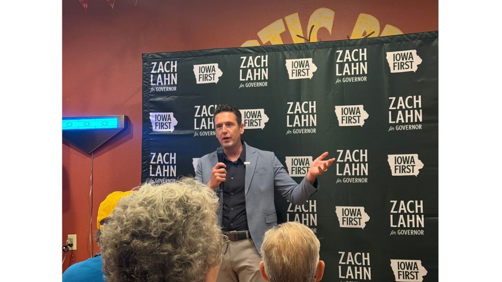 Lahn outlines campaign priorities during Hampton stop