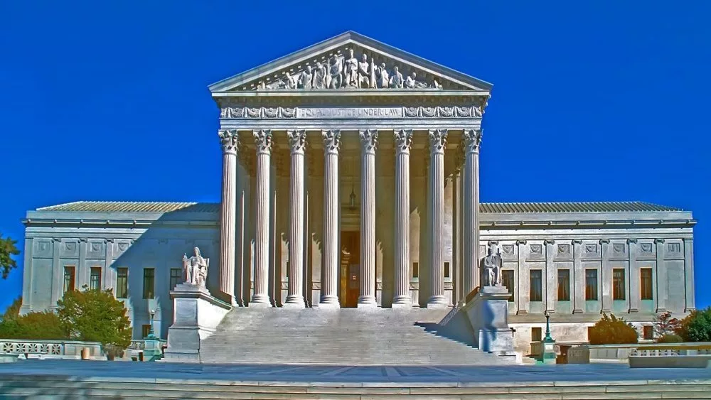 The Supreme Court of the United States Building - Washington D C. 04.01.23