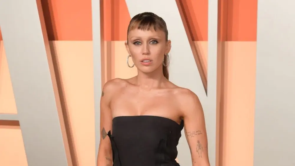 Miley Cyrus at the Vanity Fair Party. Los Angeles^ CA. 02MAR2025