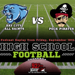 High School Football Week 4 Replay: Bay City All Saints at Peck episode artwork