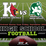 High School Football Week 5 Replay: Kingston at Brown City episode artwork