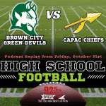 HS 8 Player Football - Capac at Brown City, 10-31-2025, MHSAA Div. 1 Region 4 Semifinal episode artwork