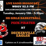 HS Girls Basketball : Peck at Deckerville, 1-13-2026 episode artwork