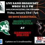 HS Boys Basketball : Brown City at Sandusky, 1-23-2026 episode artwork