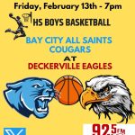 HS Boys Basketball Replay - Bay City All Saints at Deckerville 2-13-26 episode artwork