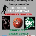 HS Girls Basketball Replay - Sandusky at Brown City 2-19-26 episode artwork