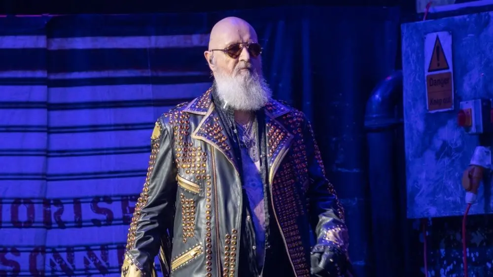 Judas Priest performing at the Fox Theater during the 50 Years of Metal Tour Detroit^ Michigan- U.S.A. - 09-19-2021