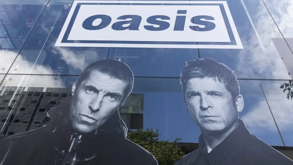 Oasis band live 25 merchandise shop opens in Manchester London^ UK - 26 June 2025