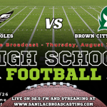 HS 8 Player Football Podcast Replay - Brown City vs Morrice, 8-27-2026 episode artwork