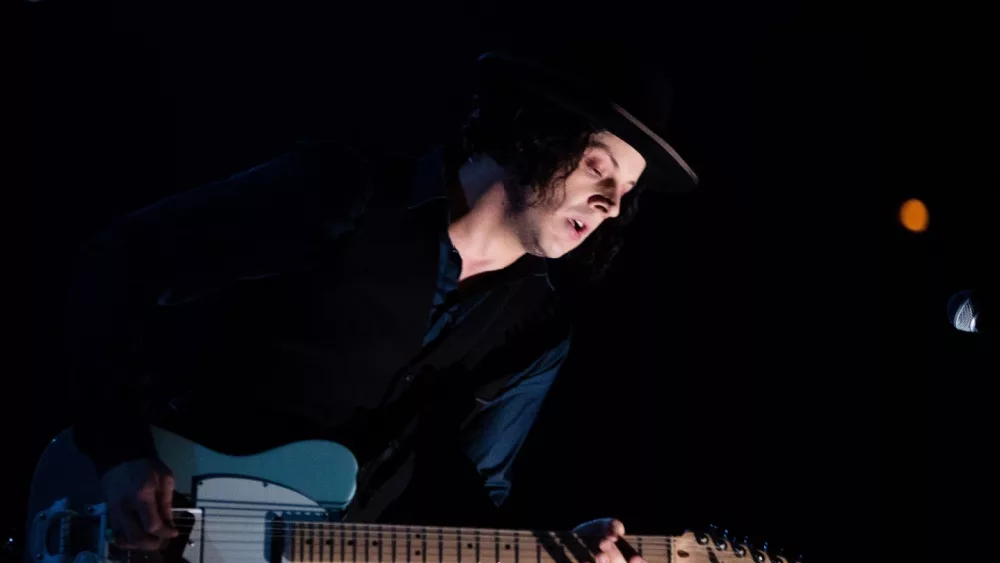 Jack White Performs on stage at WaMu Theater in Seattle^ WA on August 14^ 2012.