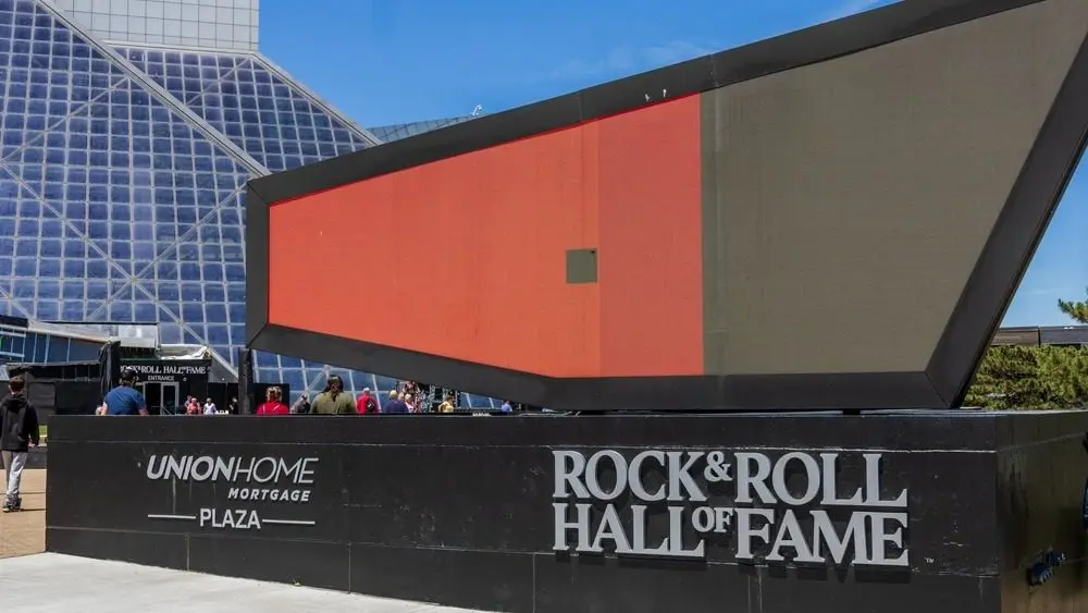 Cleveland Ohio USA - 6 6 2026: The Rock and Roll Hall of Fame in Cleveland Ohio USA