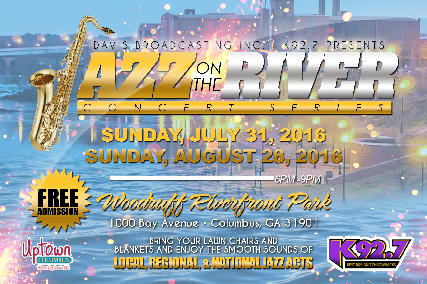 Jazz on the River August Praise 100.7