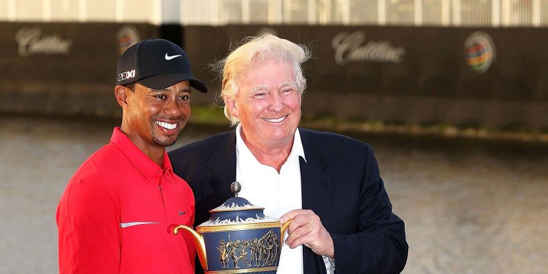 112417-news-reactions-to-tiger-woods-and-trump