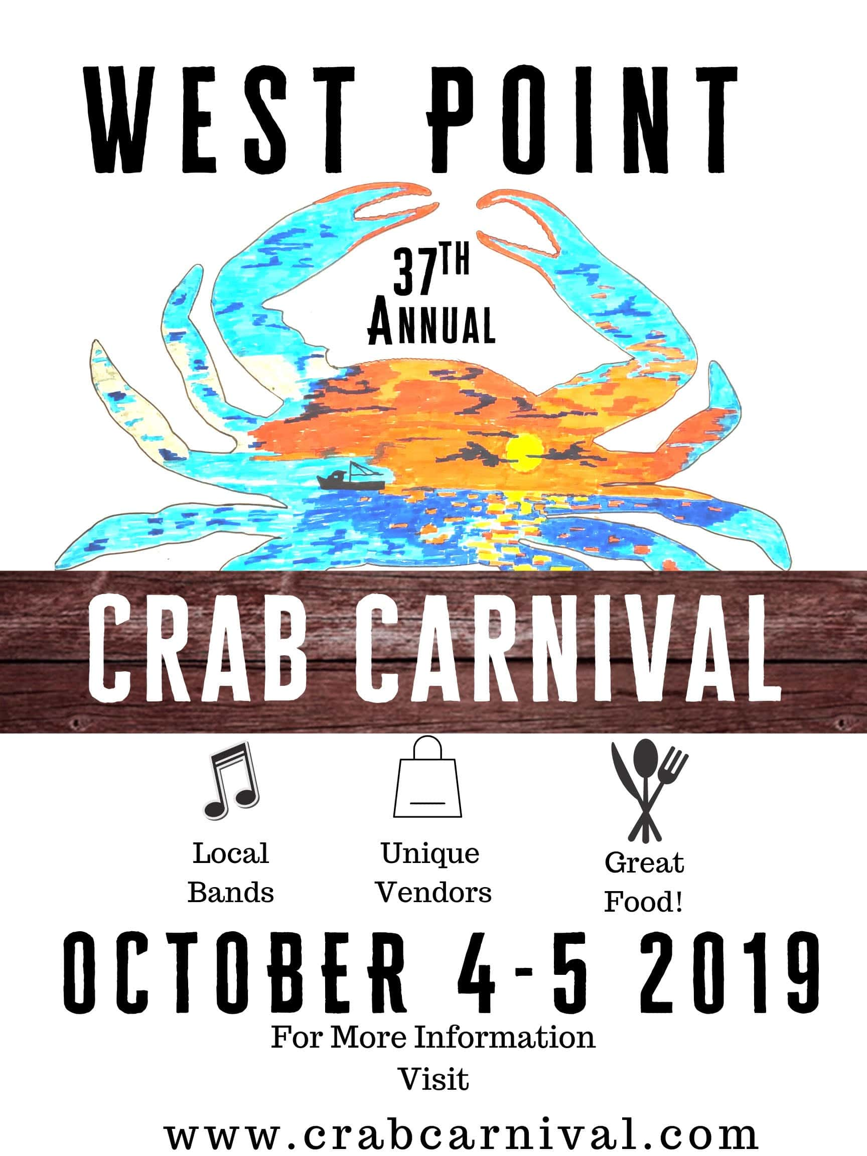 37th Annual West Point Crab Carnival WKLR Classic Rock 96.5