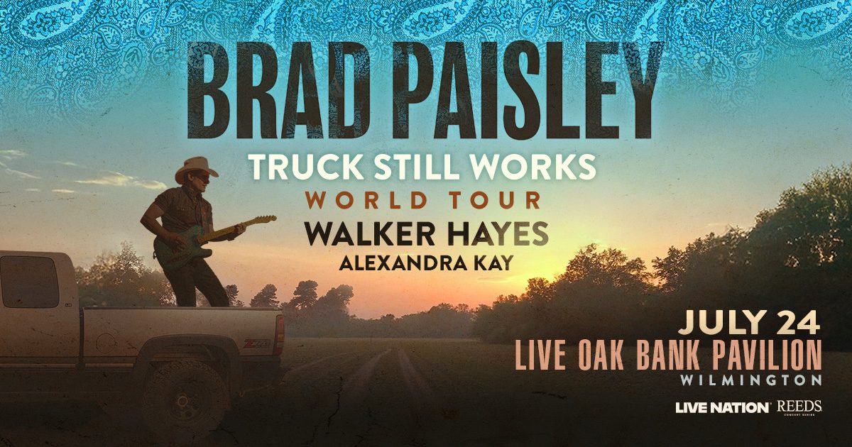 Brad Paisley | Truck Still Works World Tour – Your Country 95.1