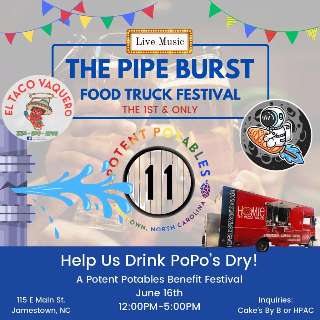 The pipe burst food truck festival 107 5 kzl
