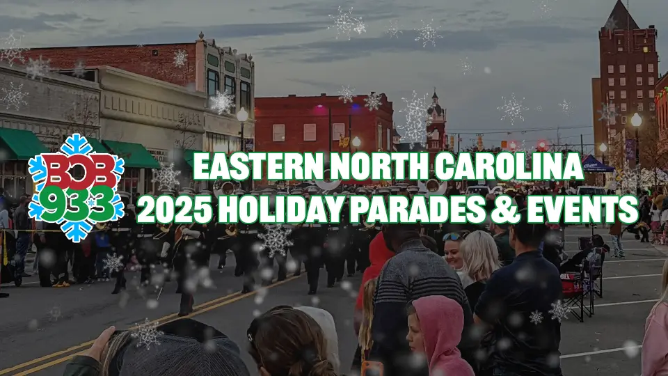 Eastern North Carolina 2025 Holiday Parades and Events