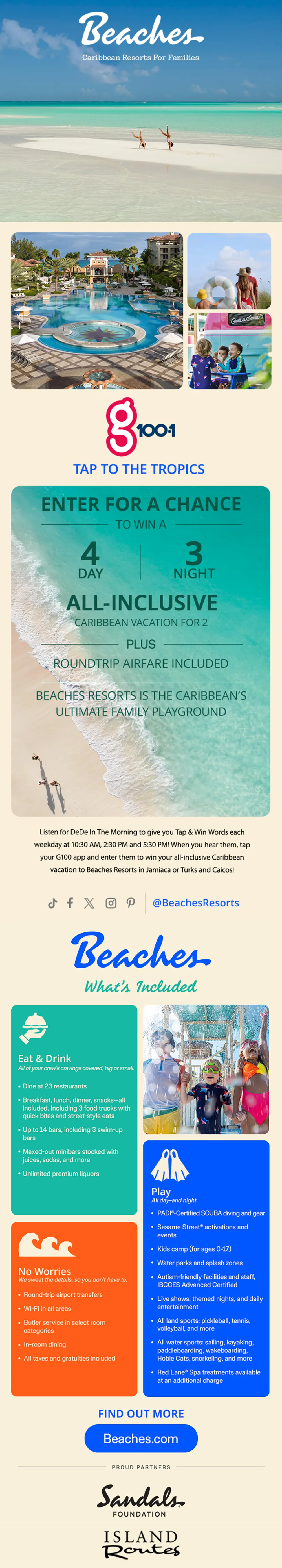 Tap To The Tropics 2026