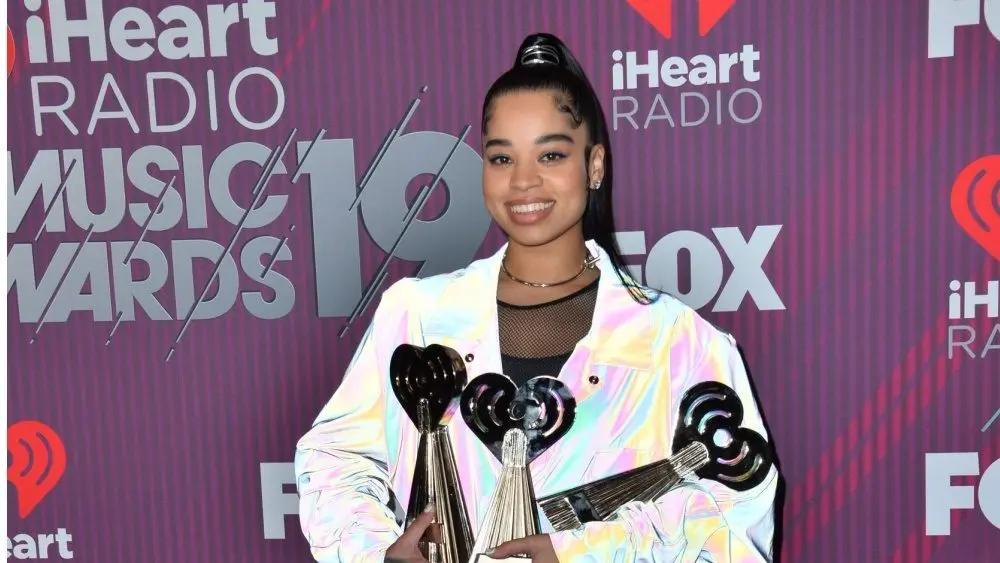 Ella Mai at the 2019 iHeartRadio Music Awards at the Microsoft Theatre. LOS ANGELES^ CA. March 14^ 2019