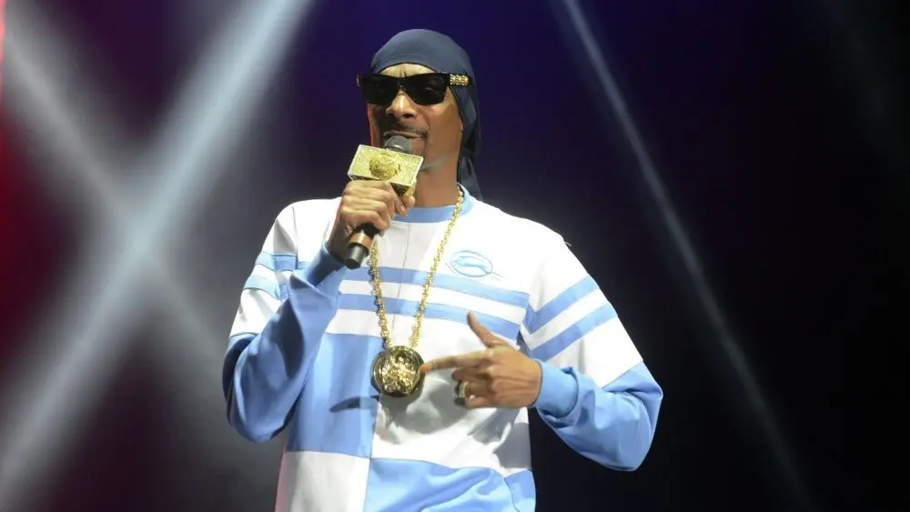 Calvin Cordozar Broadus Jr.^ known professionally as Snoop Dogg^ performs at the 2018 Okeechobee Music and Arts Festival. Okeechobee^ FL - March 4^ 2018