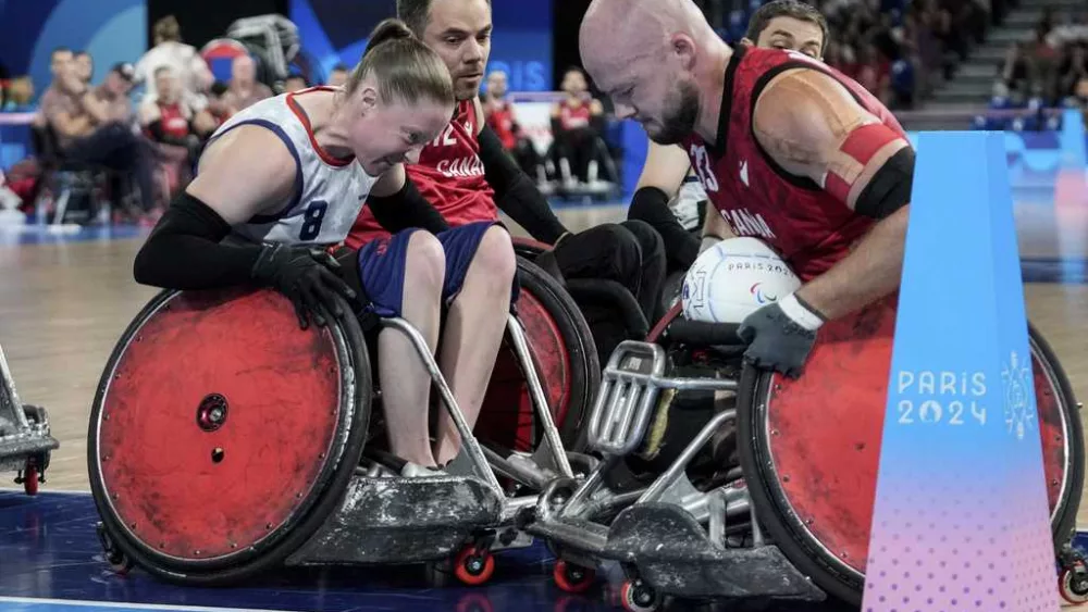 At Paralympics, women are blazing trails in one of the roughest sports, wheelchair rugby