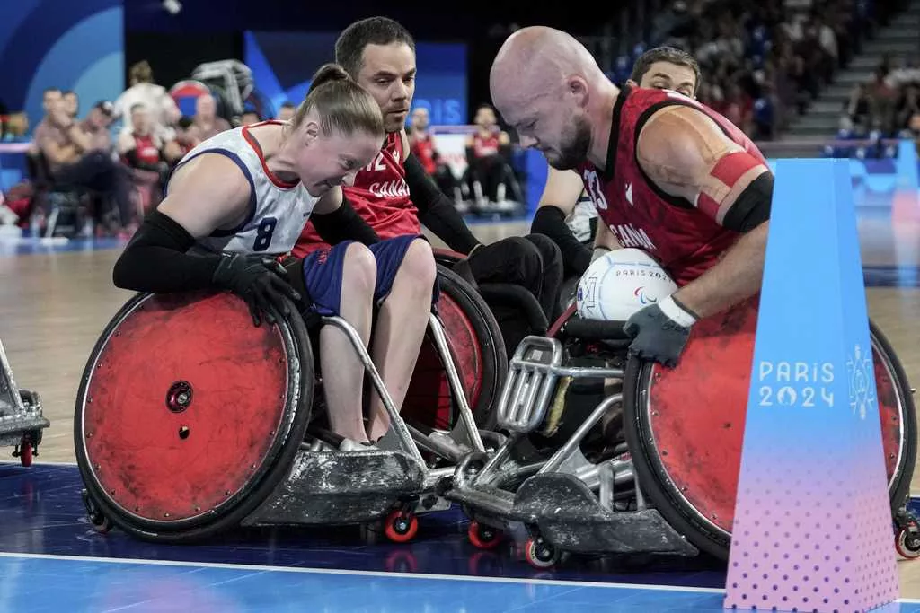 At Paralympics, women are blazing trails in one of the roughest sports, wheelchair rugby