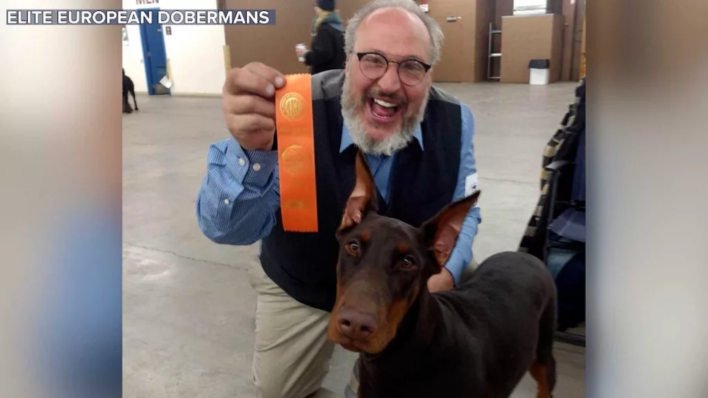 A Colorado dog breeder has been found dead and his Doberman pinscher puppies are missing
