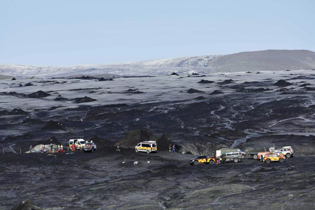 American father and daughter recall horror of Iceland cave collapse