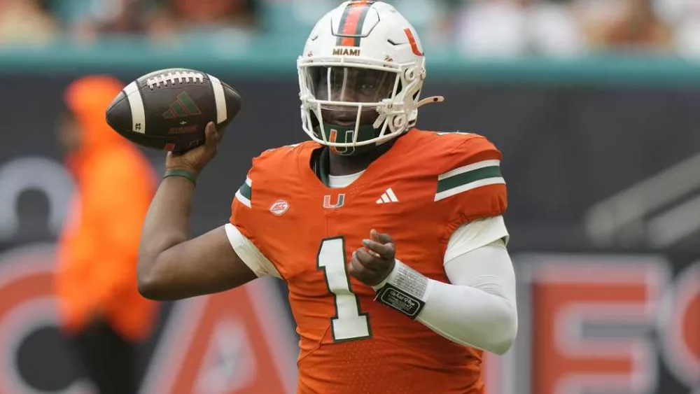 Miami QB tops 15,000 yards passing for collegiate career