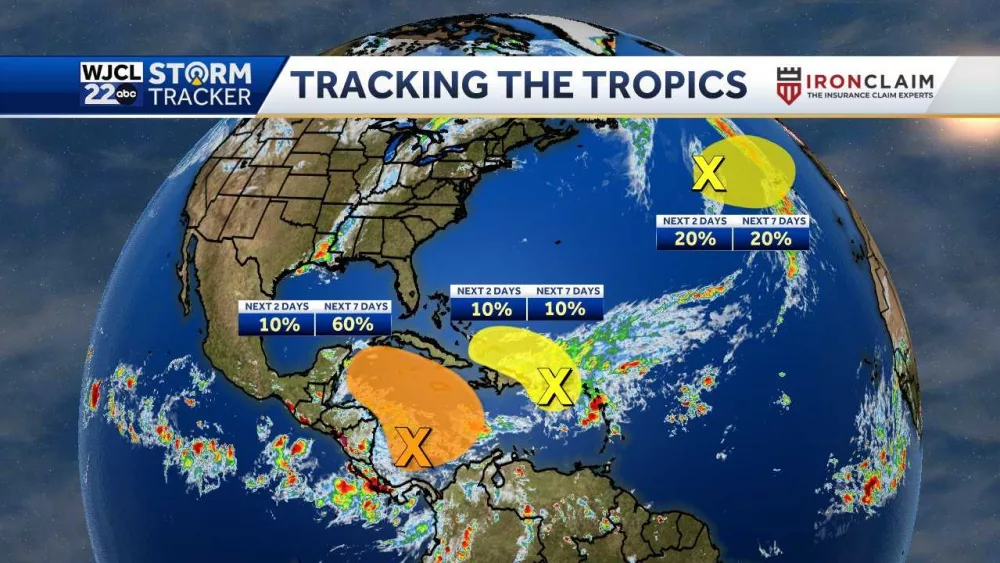 Final month of hurricane season starts with 3 areas of interest