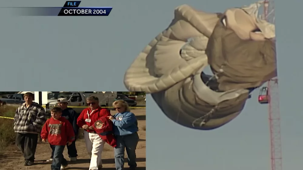 Retired firefighter recalls Smokey Bear balloon crash 20 years later