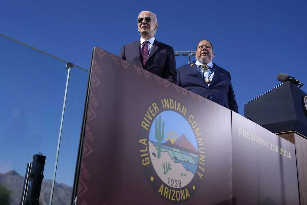 Biden makes historic apology to Native peoples over boarding schools