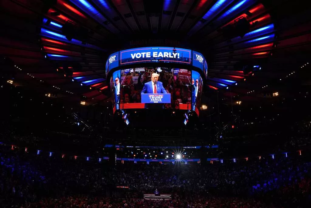 Trump's Madison Square Garden event features crude and racist insults