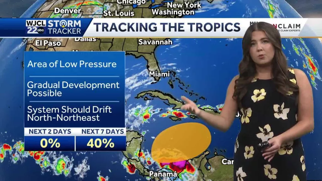 National Hurricane Center tracking potential activity in the Caribbean