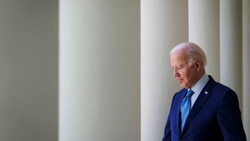 For Biden, a bittersweet moment as he casts a ballot he once wanted to be on