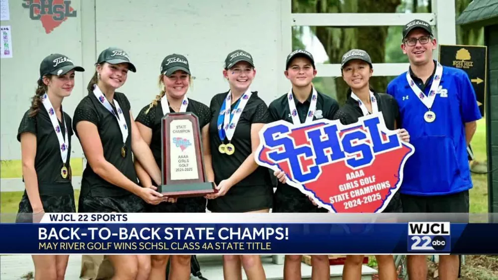 May River crowned back-to-back girls golf state champs