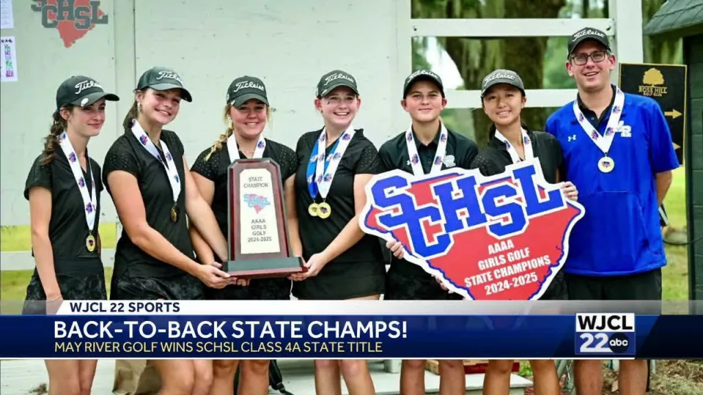 May River crowned back-to-back girls golf state champs