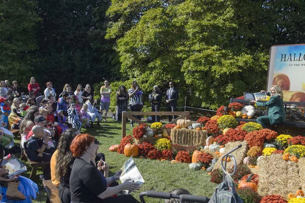 Bidens hosted their final White House Halloween trick-or-treating event