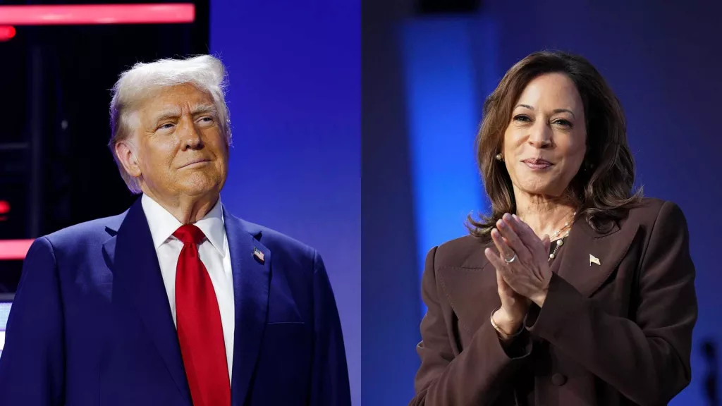 Harris and Trump campaign while playing clean up on 'garbage' rhetoric