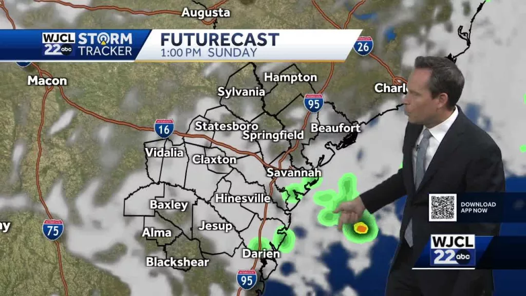 Tracking rain chances in the days ahead for SE Georgia, Lowcountry