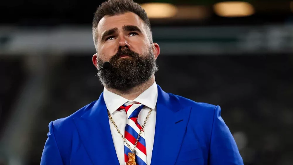 'I'm not proud of it': Jason Kelce apologizes after video shows him spiking a cellphone after fan used a homophobic slur
