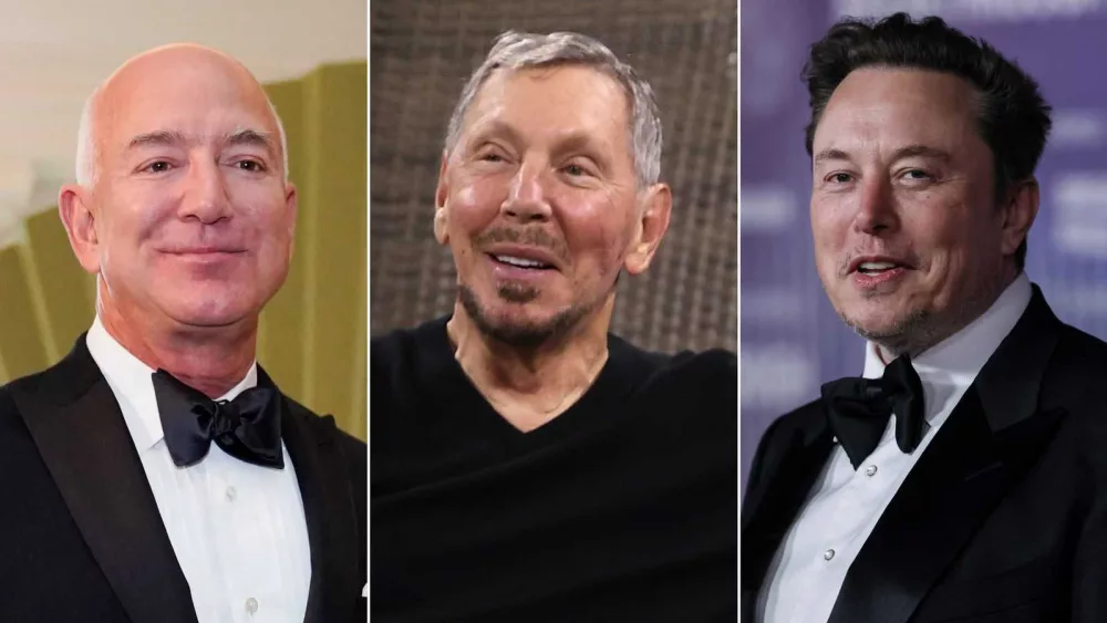 The world's 10 richest people got a record $64 billion richer after Trump's reelection