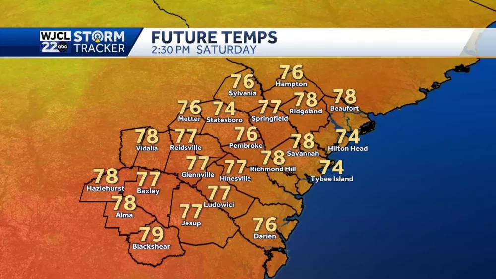 Rain chances, warm temperatures linger this weekend