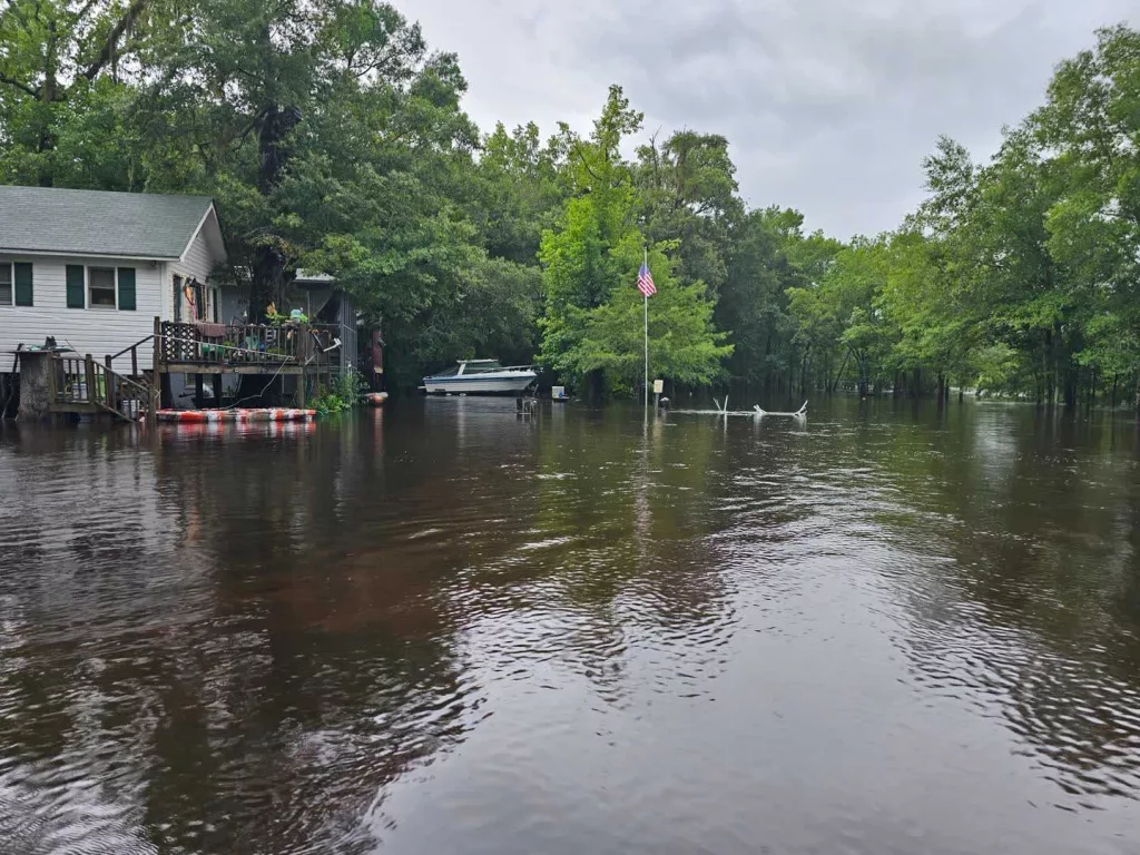 Evacuations underway due to river flooding in South Carolina