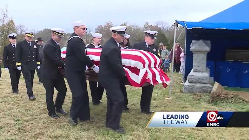 World War II veteran's remains returned home after 80 years