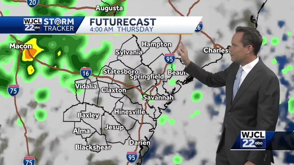 Rain chances return...the timing and temperature drop to follow