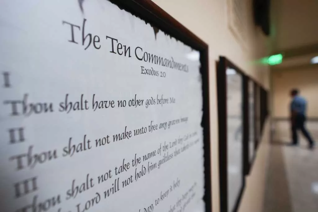 Court temporarily limits scope of ruling that Louisiana's Ten Commandments law is unconstitutional