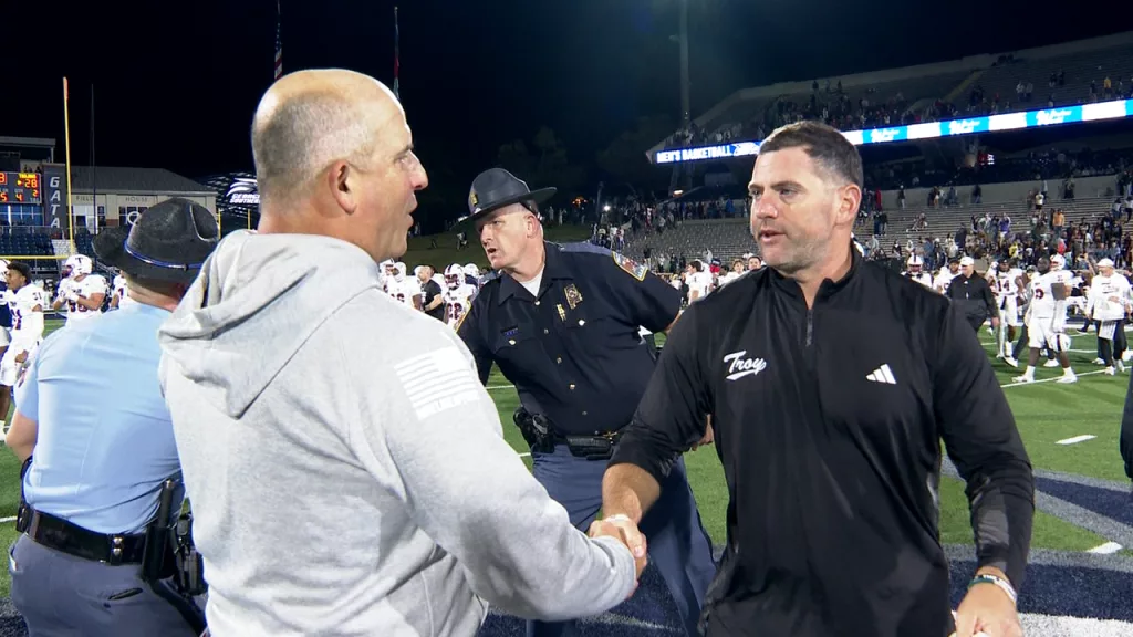 Georgia Southern falls to Troy, and drops out of first place in SBC East