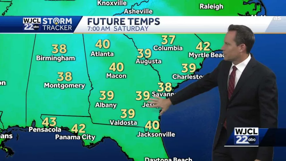 Cold front to deliver big changes...including wind & falling temps