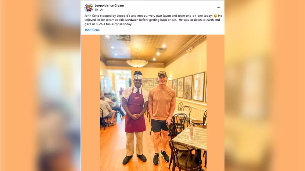 John Cena surprises Savannah: WWE icon, Hollywood star spotted in the Hostess City